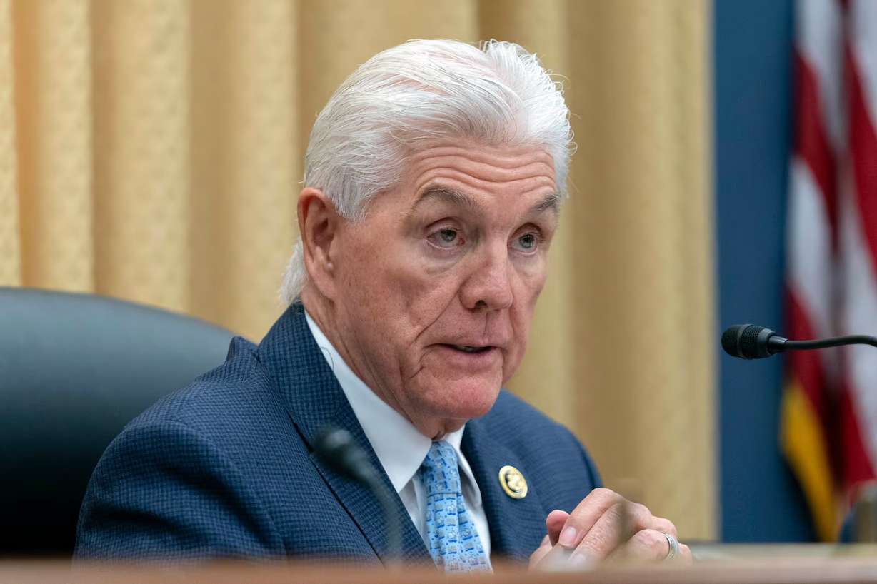 Rep. Roger Williams, R-Texas, chairman of the House Committee on Small Business speaks during the hearing on rising crime at Capitol Hill, Jan. 11, 2024, in Washington.