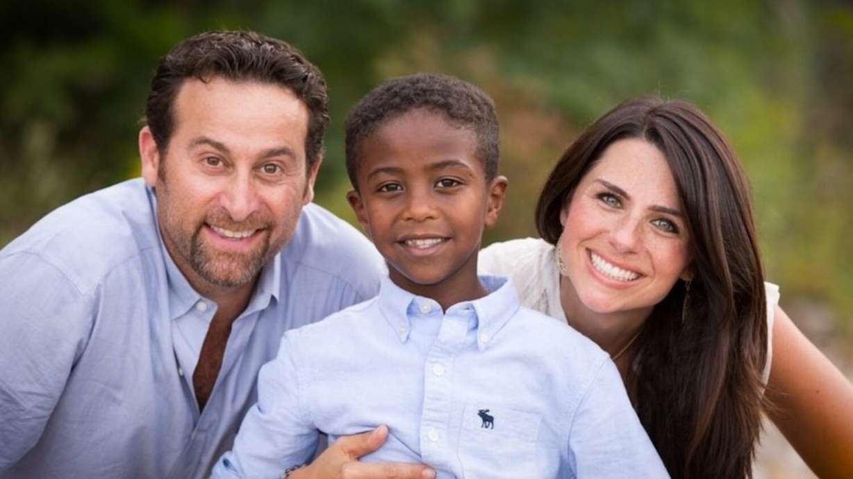 From right to left: Josh Silvers, Biruk Silvers, Katy Silvers.