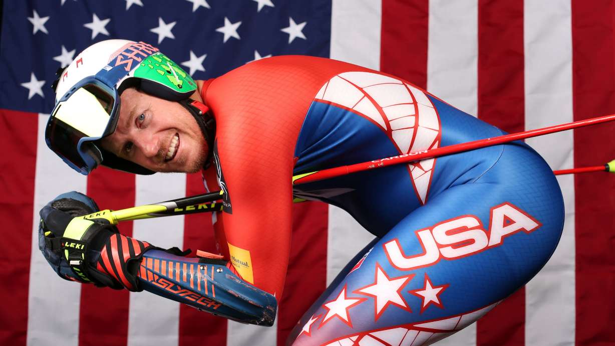 United States Olympic Winter Games alpine skier Ted Ligety poses for a portrait at the 2017 Team USA Media Summit on Sept. 26, 2017, in Park City. A steering committee for the 2034 Olympics organization is now in place.