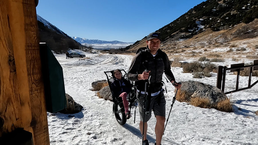 Father's pet project now helps hundreds of disabled people hit the trails