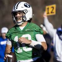 BYU football: Treyson Bourguet makes his case for BYU's backup quarterback spot