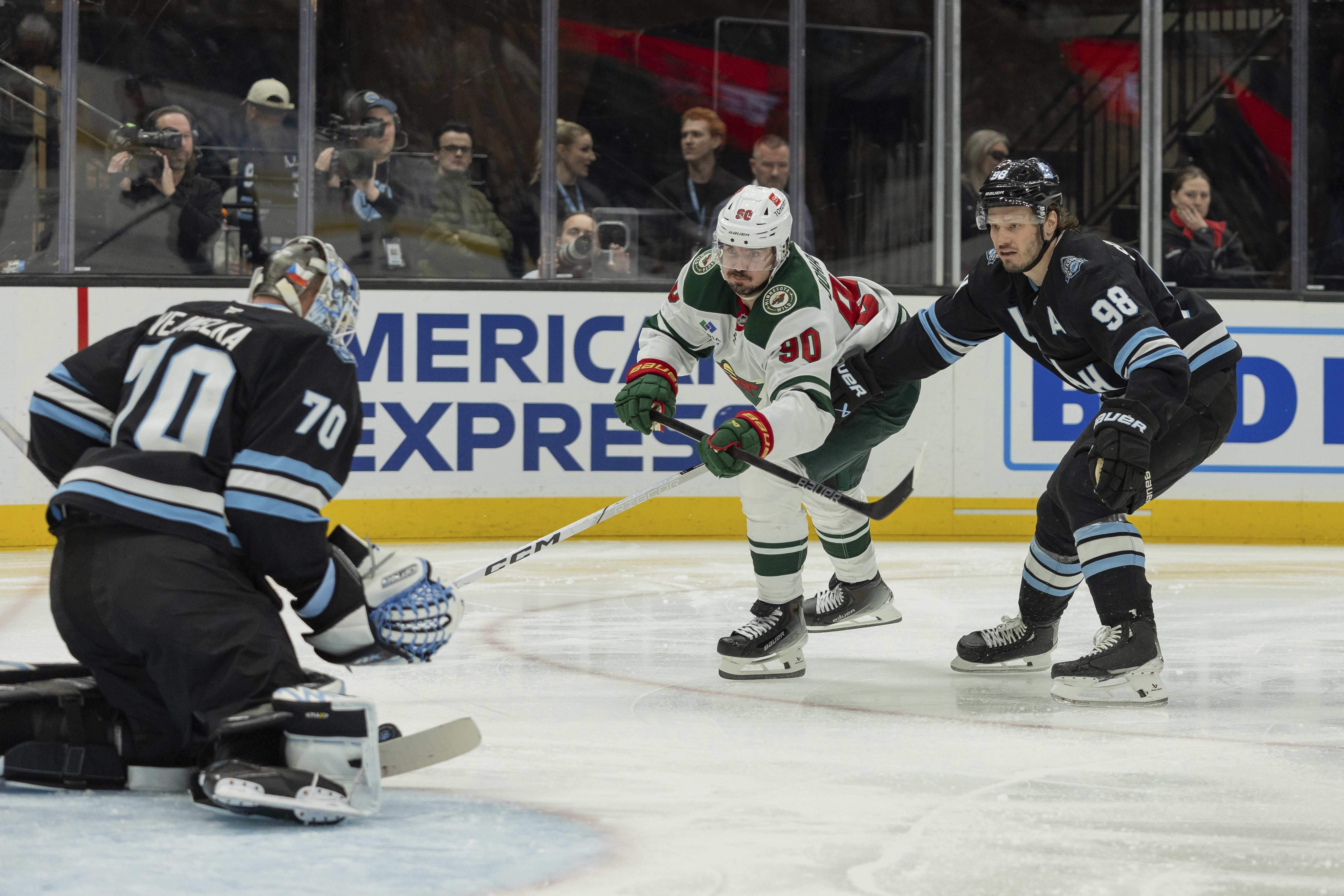 'New confidence and swagger': Utah Hockey Club routs Minnesota 6-1 for team's 3rd straight win