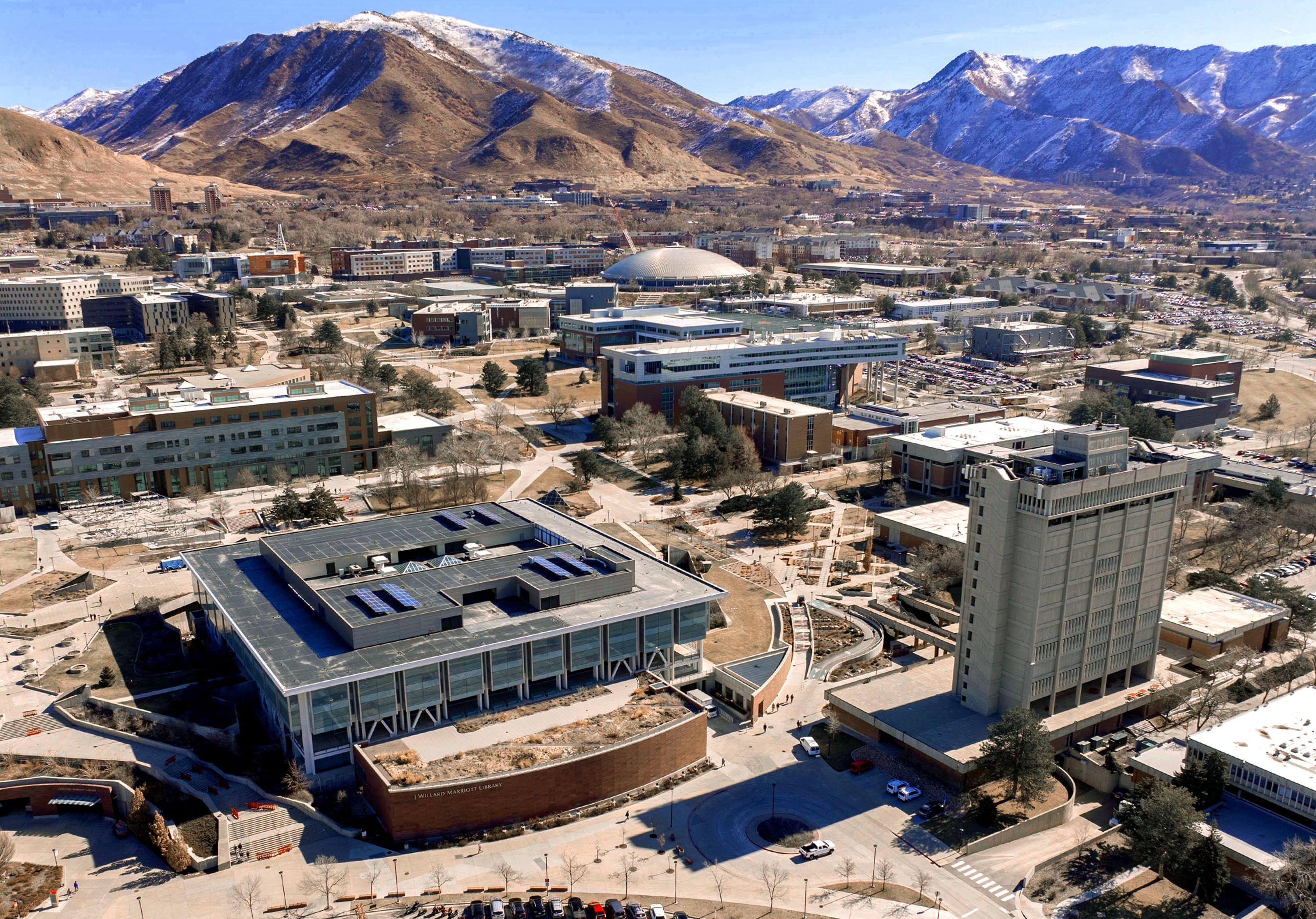 The University of Utah is pictured in Salt Lake City on Thursday. February marks the 175th anniversary of the U.