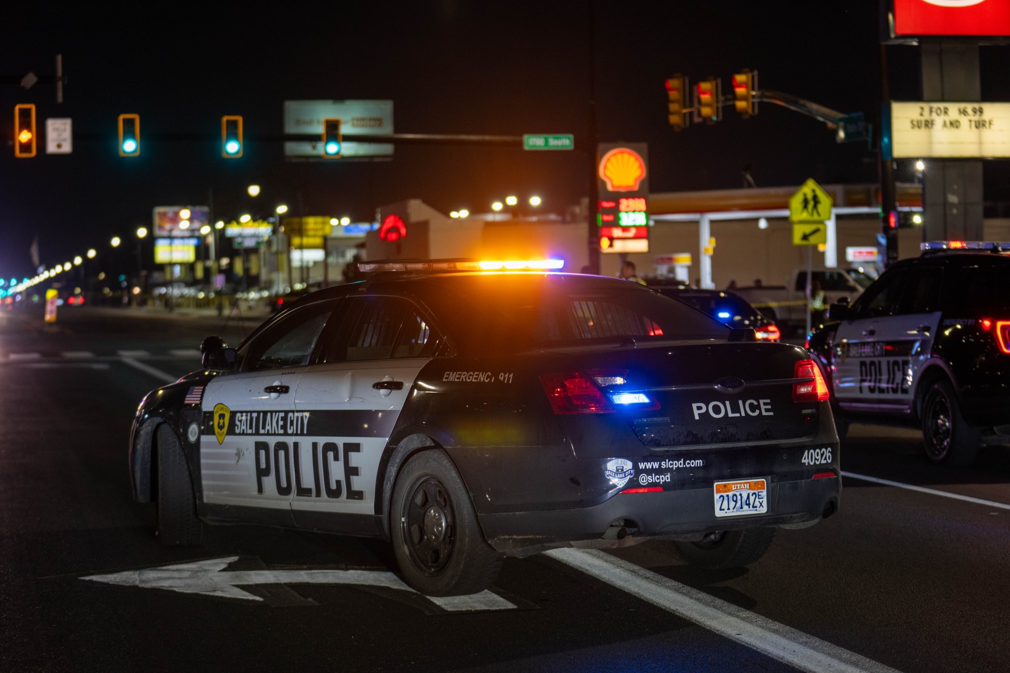 A motorcyclist has died after colliding with a pickup truck at 1700 South and State in Salt Lake Saturday night.