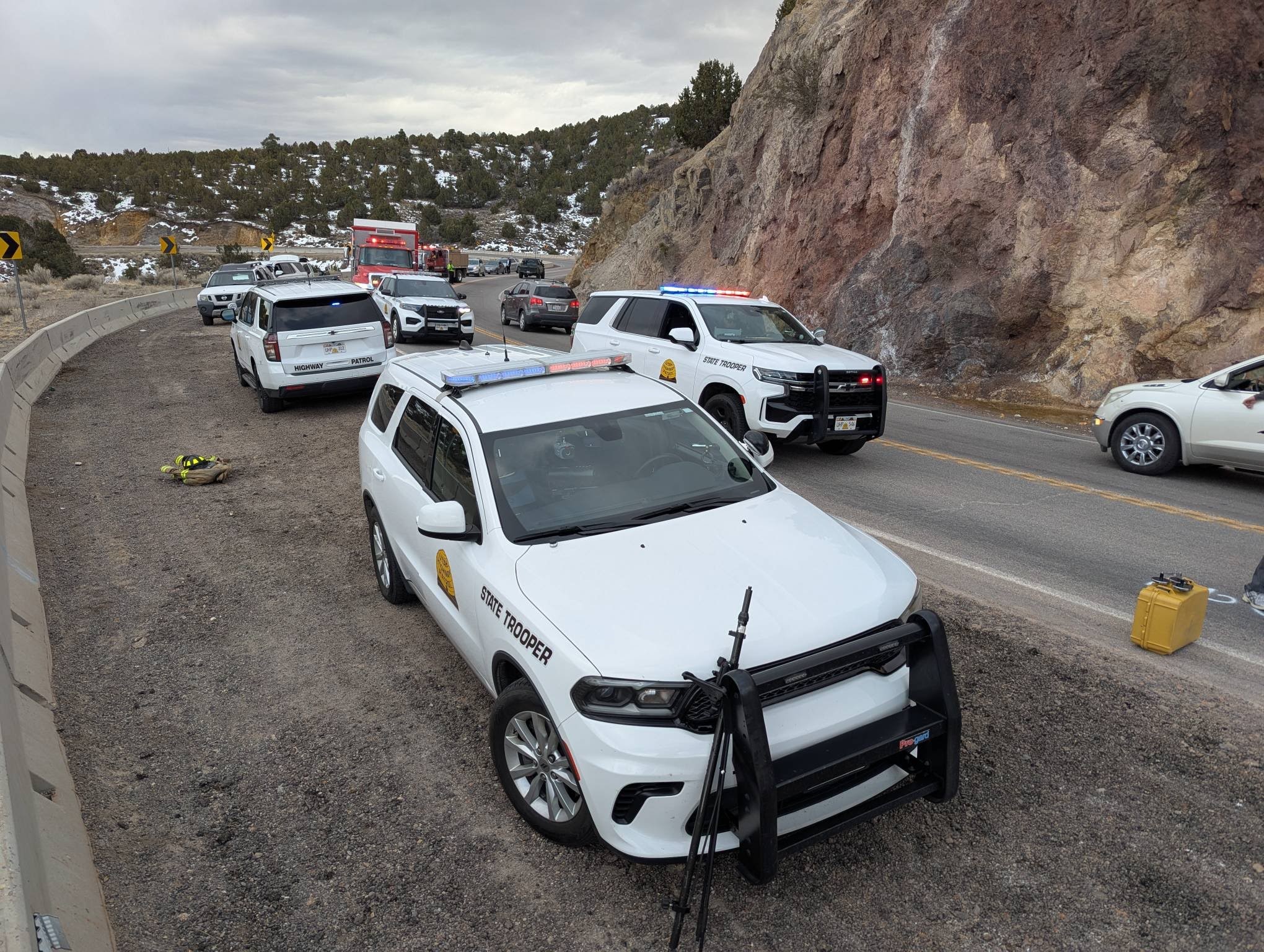 1 dead in a 2-vehicle collision on US 6 in Juab County