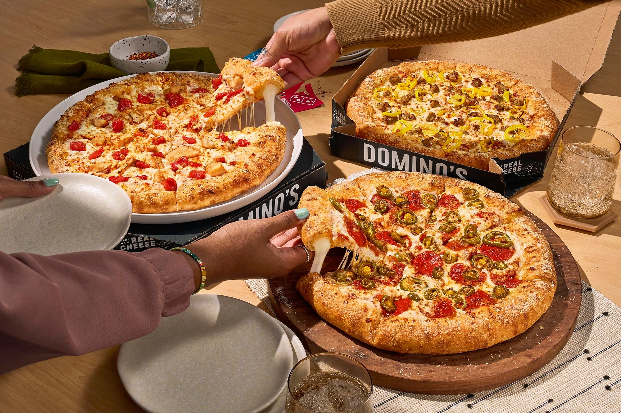 Domino's Pizza sales are struggling. It's adding stuffed crust to help