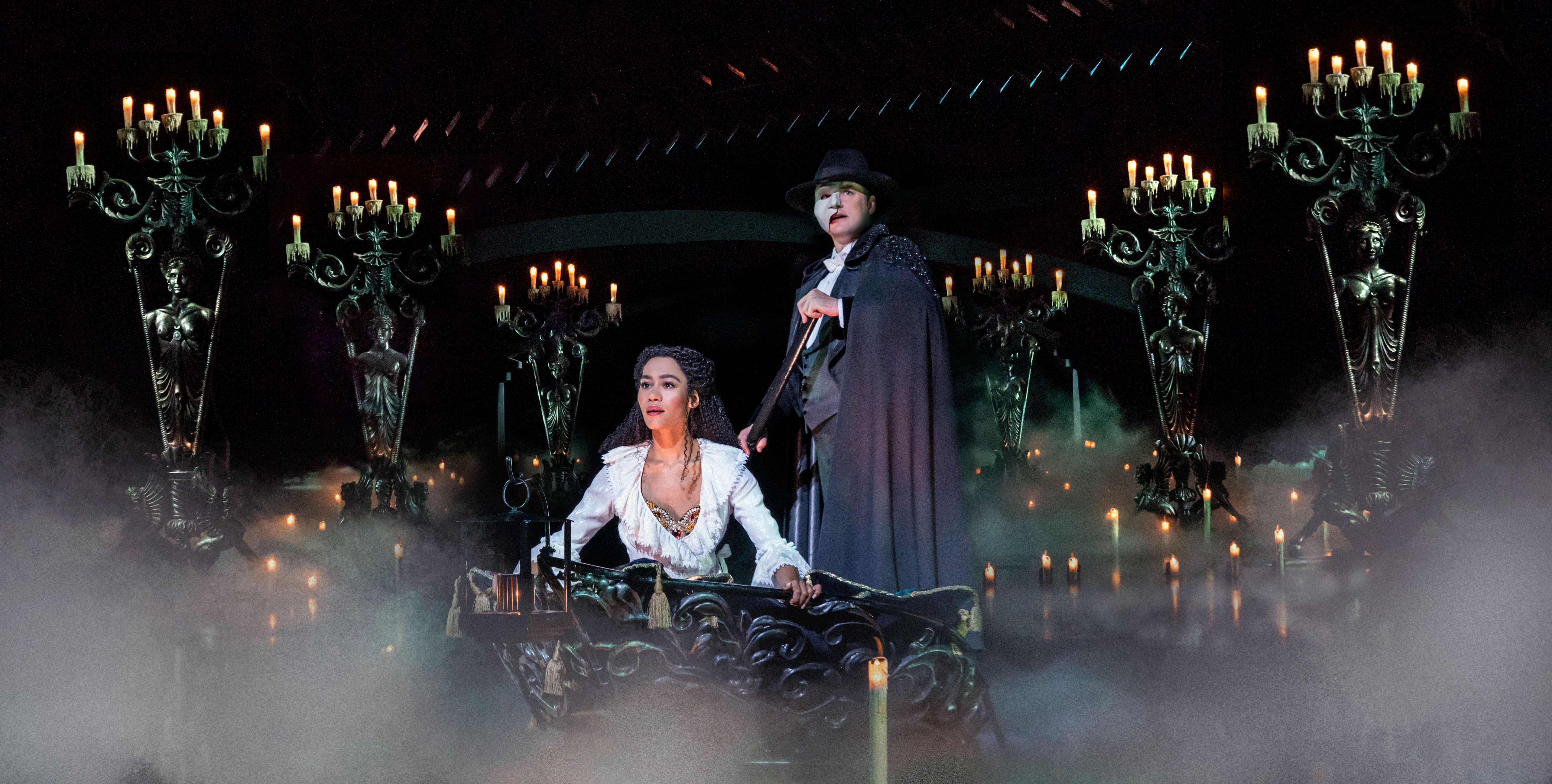 Lucy St Louis and Killian Donnelly in "The Phantom of the Opera" that is coming to Utah's Eccles Theater in November.