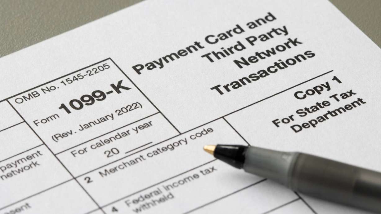 The IRS uses Form 1099-K to track monies users receive on payment apps through side gigs and online marketplace sales.