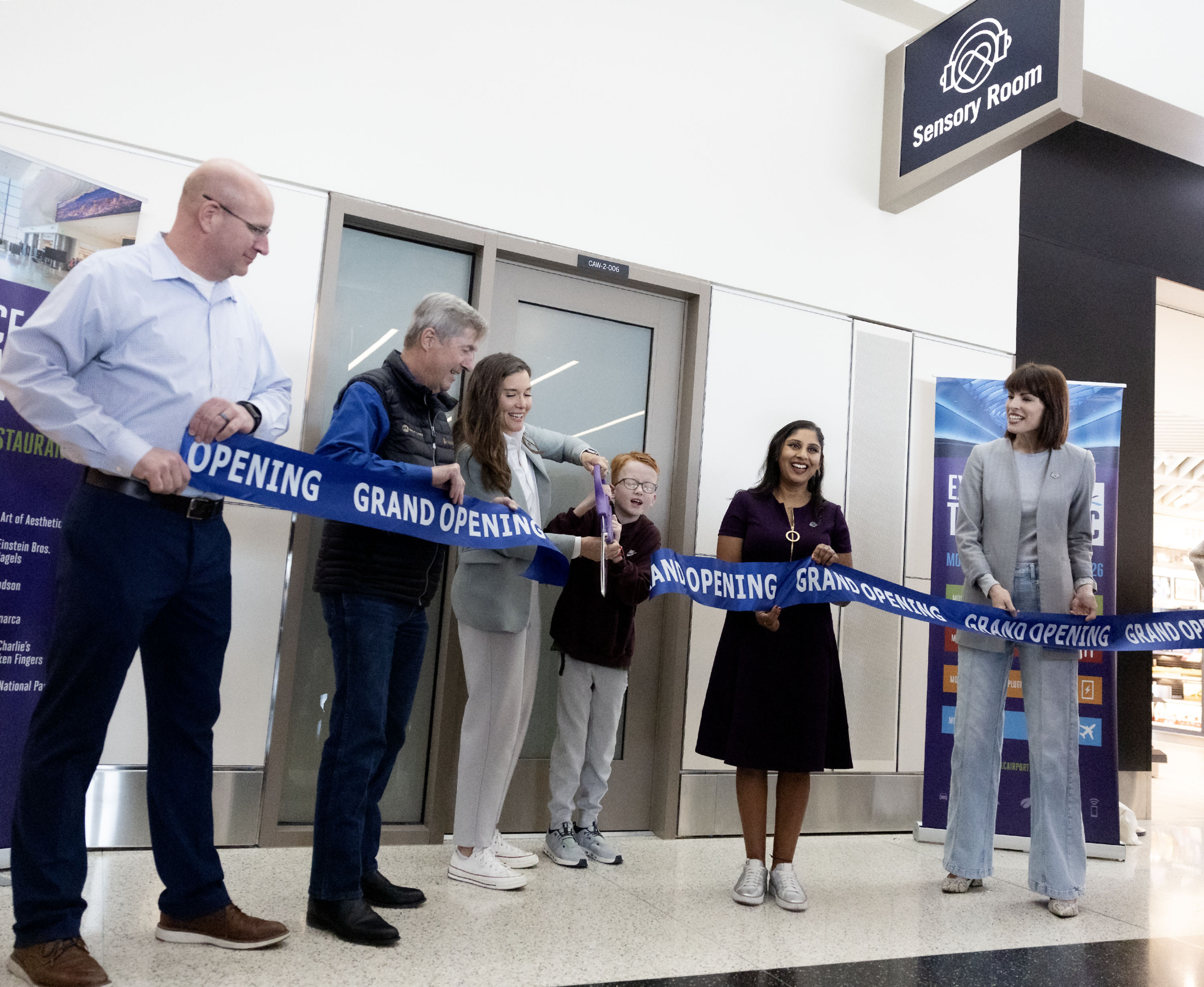 'Nests of respite': Salt Lake City International Airport unveils new sensory room