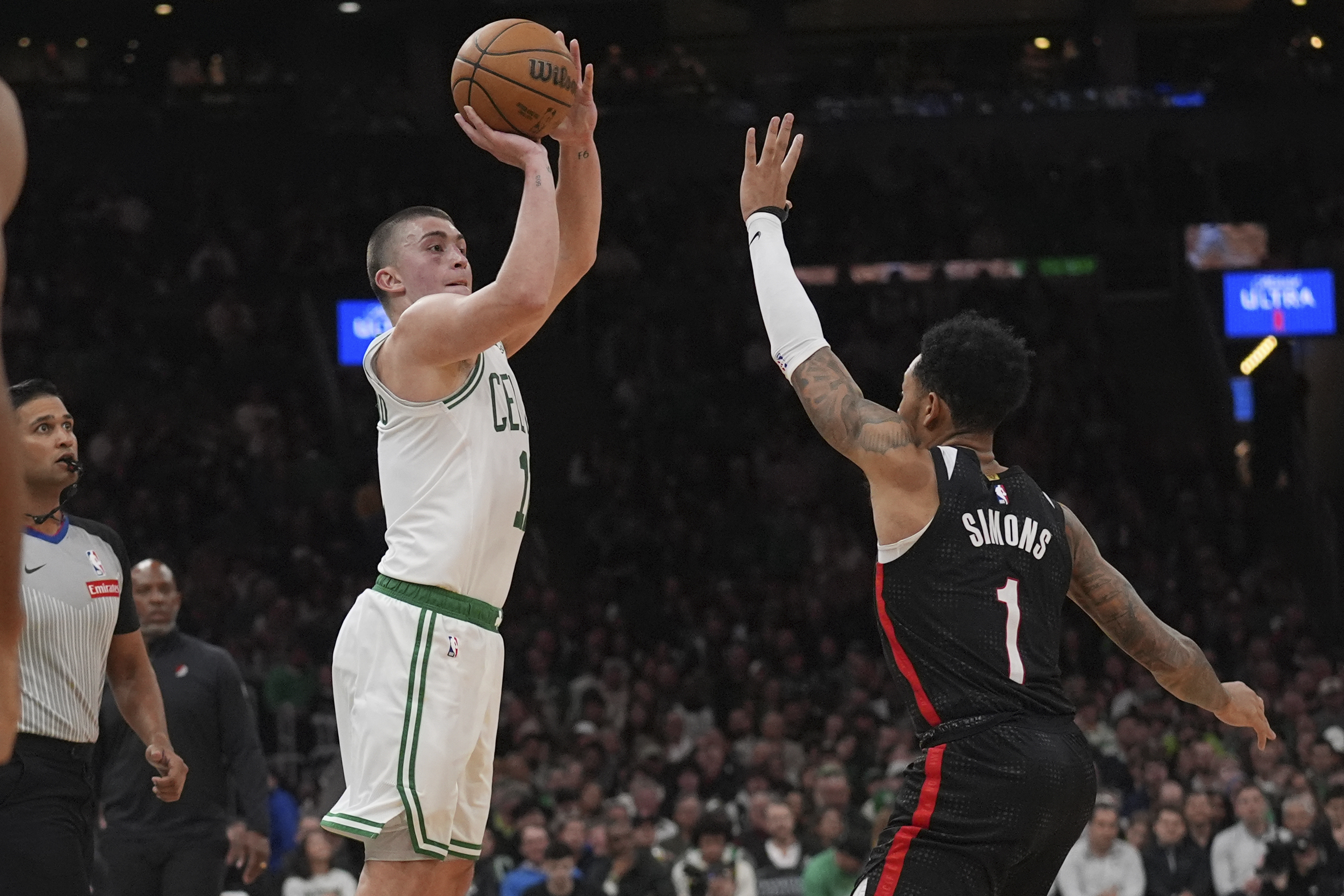 Pritchard, White become 1st Boston duo to score 40+ in same game, 1st duo in NBA history with 9+ 3s