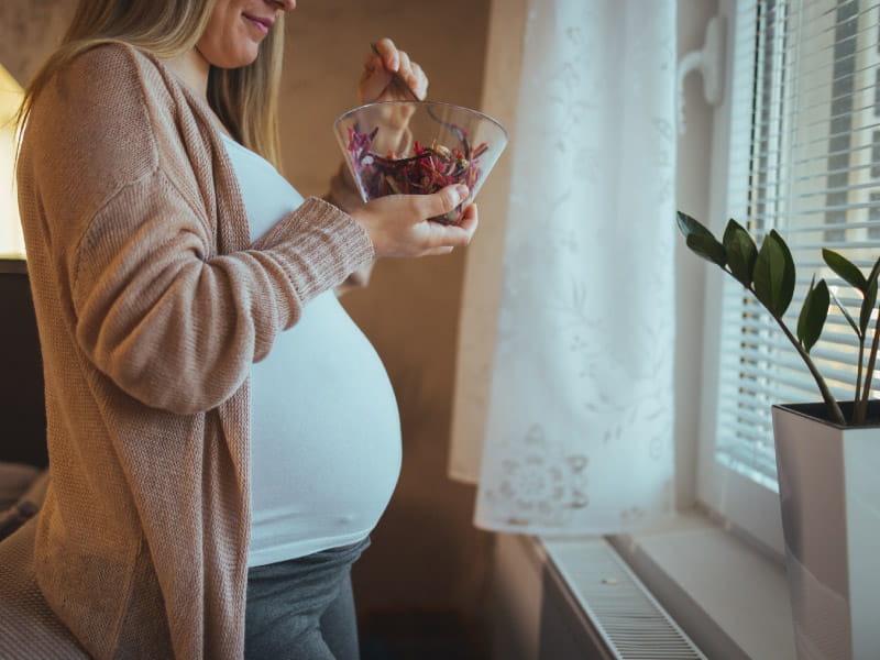 Getting more of some vitamins during pregnancy may lower future risk of high blood pressure