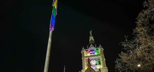 Lawmakers advance bill allowing alternate flags to fly on city hall, but not in schools