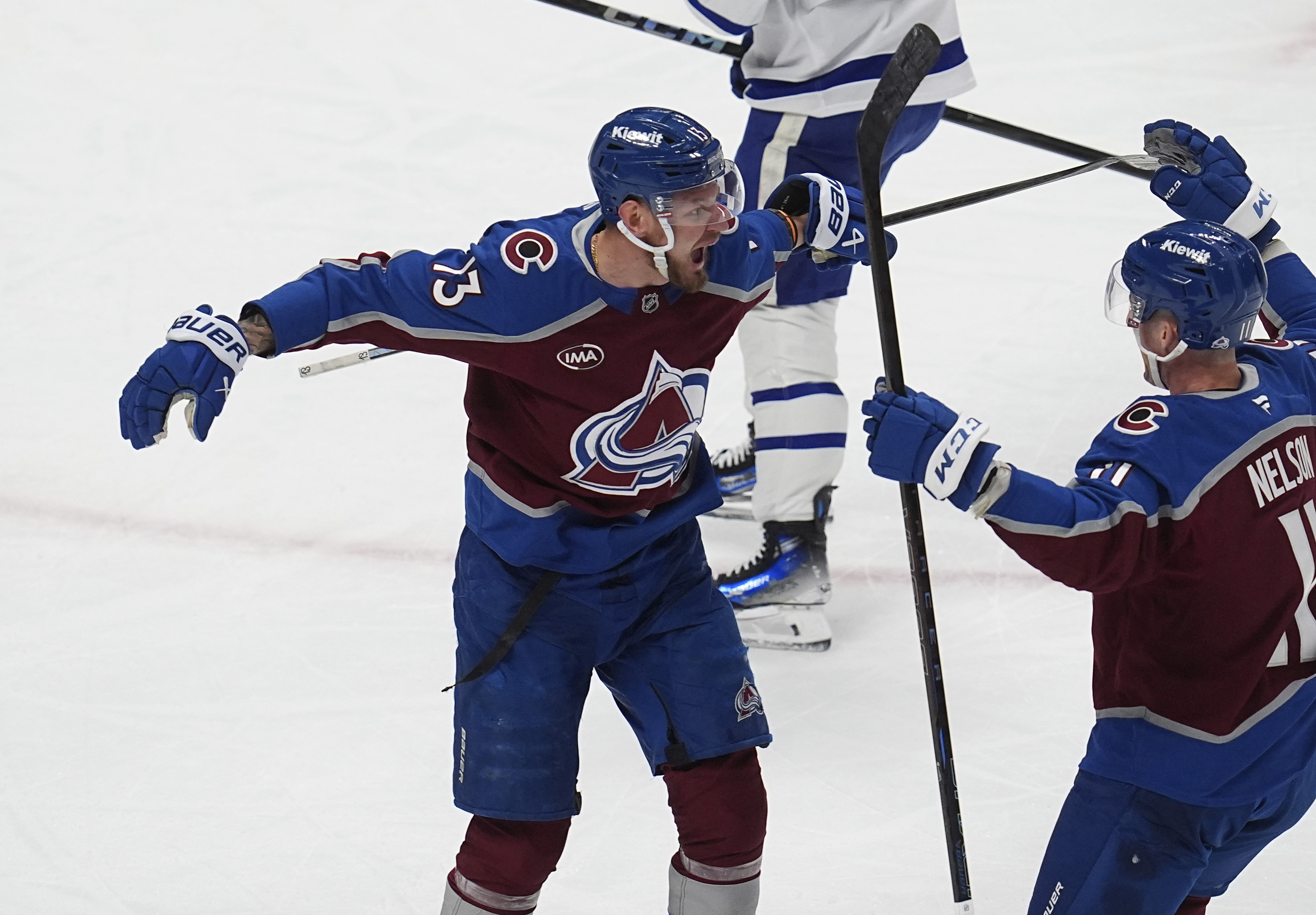 Nichushkin has hat trick, MacKinnon scores go-ahead goal as Avalanche rally for 7-4 win over Leafs