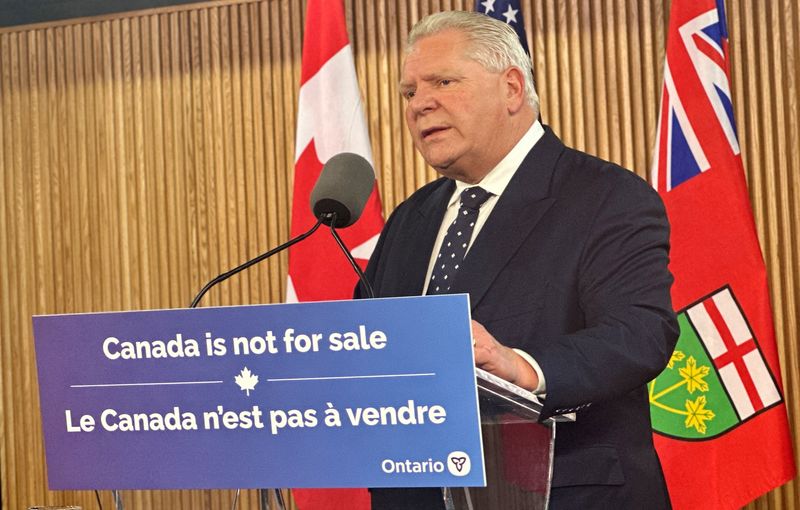 Ontario premier freezes plan to slap surcharge of electricity exports to US