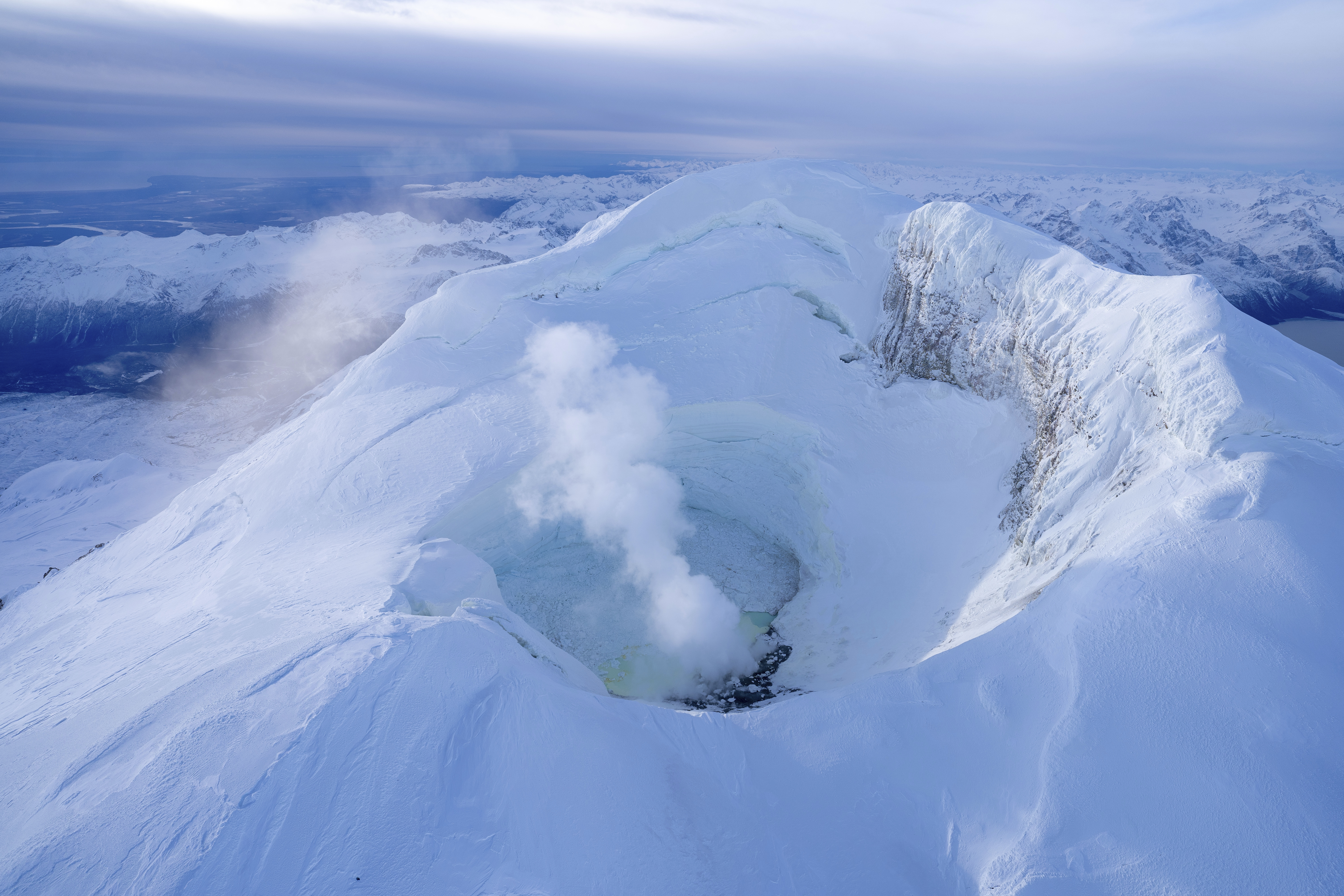 A volcano near Alaska's largest city could erupt in the coming weeks or months, scientists say