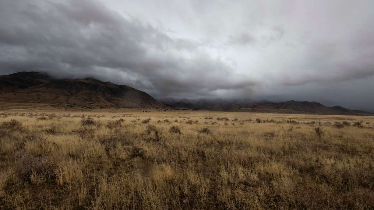 Federal lands are pictured in Skull Valley on Feb. 7, 2025. Utah Sens. Mike Lee and John Curtis were joined by Utah Rep. Mike Kennedy in sponsoring the Natural Asset Company Prohibition Act on Tuesday.
