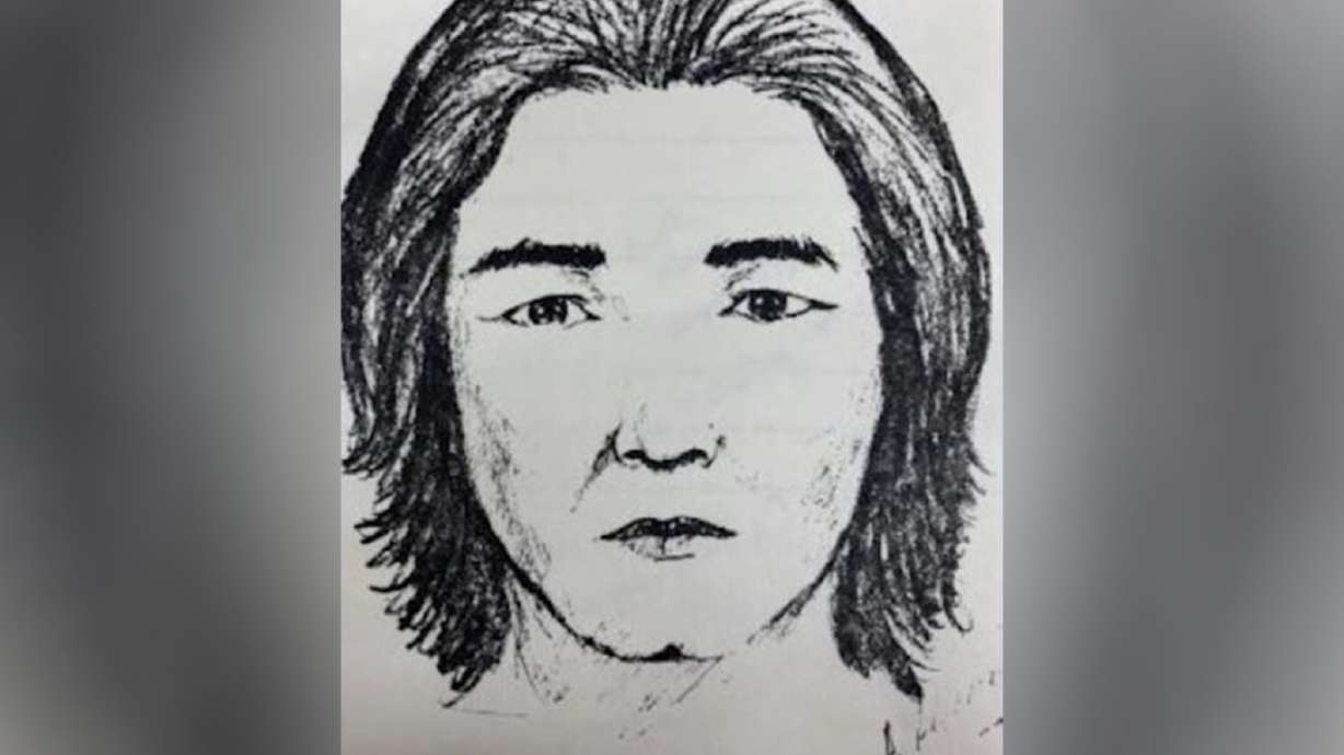 This image is a decades-old sketch of the man suspected of killing Dawn Momohara in Honolulu in 1977. Prosecutors have found evidentiary issues connected to an inmate's extradition from Utah to Hawaii.
