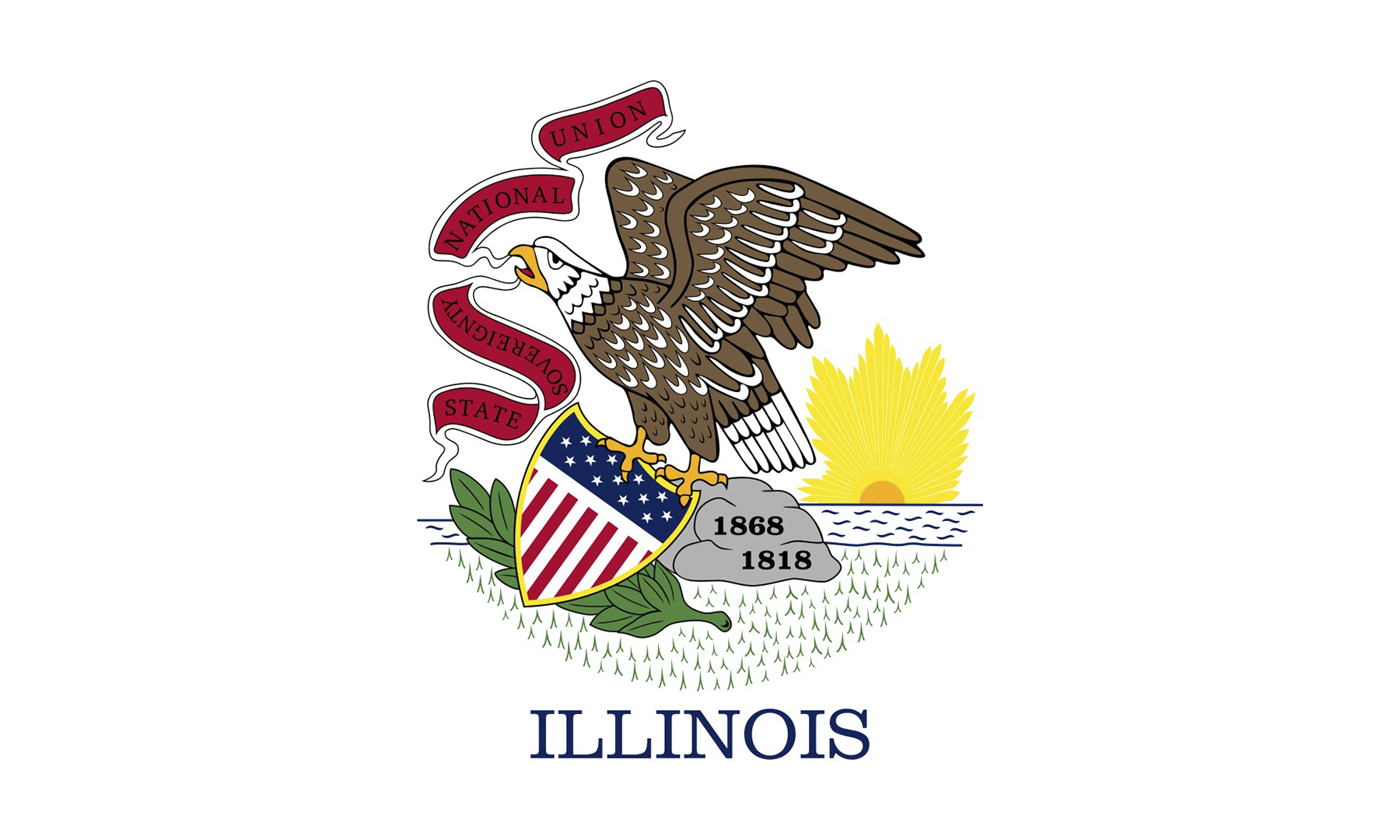 Illinois votes on a new state flag design — and chooses the current one