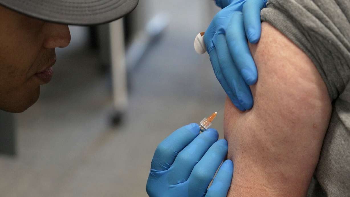 Matt Caldwell administers a measles, mumps and rubella vaccine on Feb. 26 in Lubbock, Texas. The U.S. now has more measles cases than were recorded in all of 2024, making the early tally of 2025 second only to the 2019 record tally in recent history.