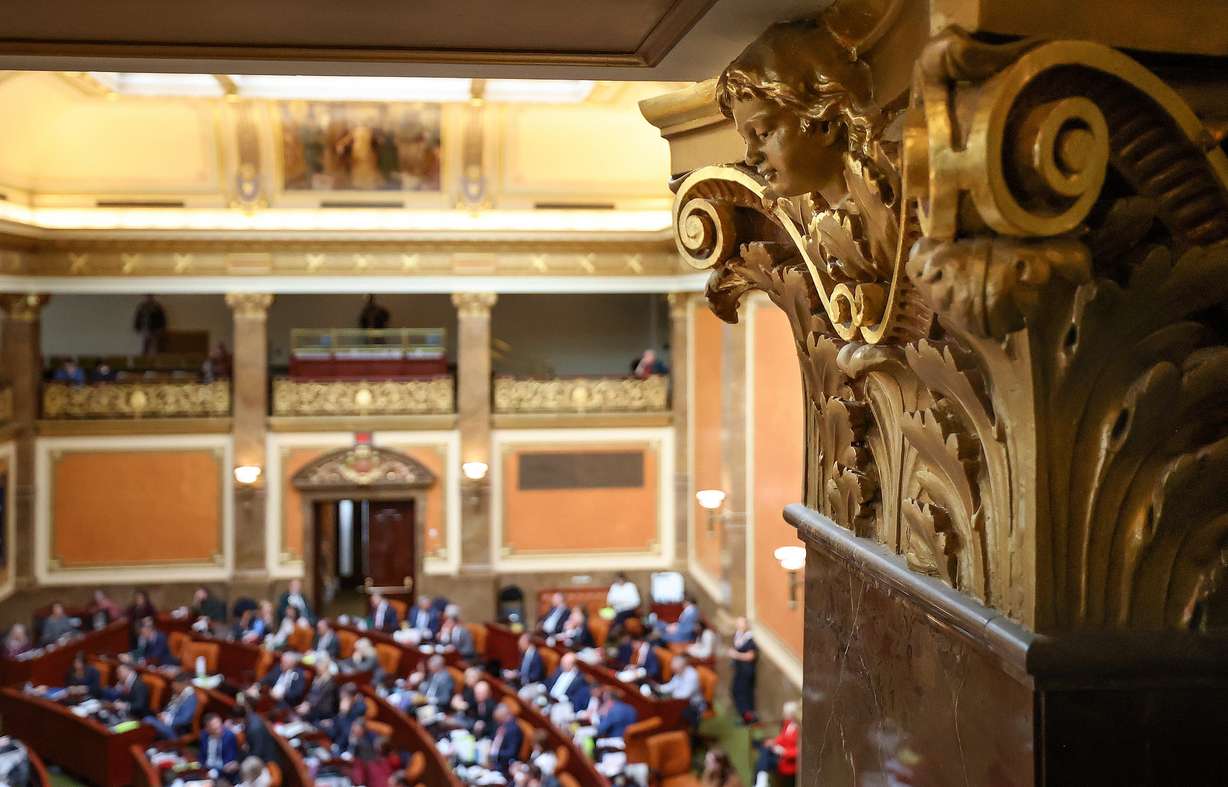 The Capitol is pictured in Salt Lake City on Tuesday, Jan. 21, 2025.