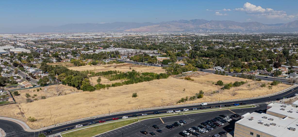 The West Valley location where University of Utah Health is planning to build a new hospital and medical campus.