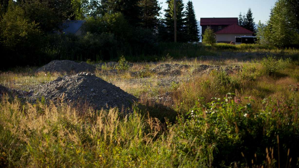 This property purchased by Mike and Chantell Sackett in northern Idaho was dubbed within the regulatory purview of the Clean Water Act, even though a nearby lake is 300 feet away, and there are rows of houses between the property and the water.