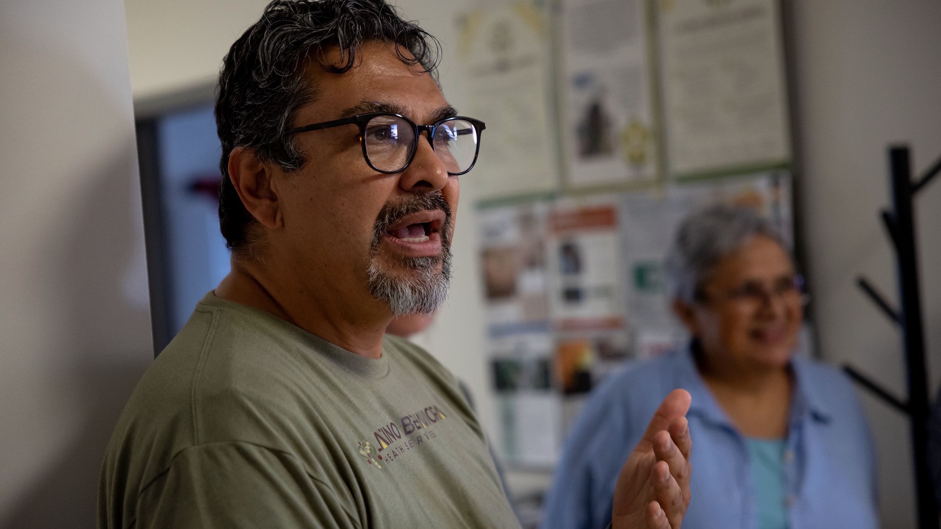 Javier Alegre, of Latino Behavioral Health Services, says many in Utah's Latino community are worried amid the Trump administration's crackdown on illegal immigration. He's pictured at the organization’s South Salt Lake facility on Sept. 7, 2023.