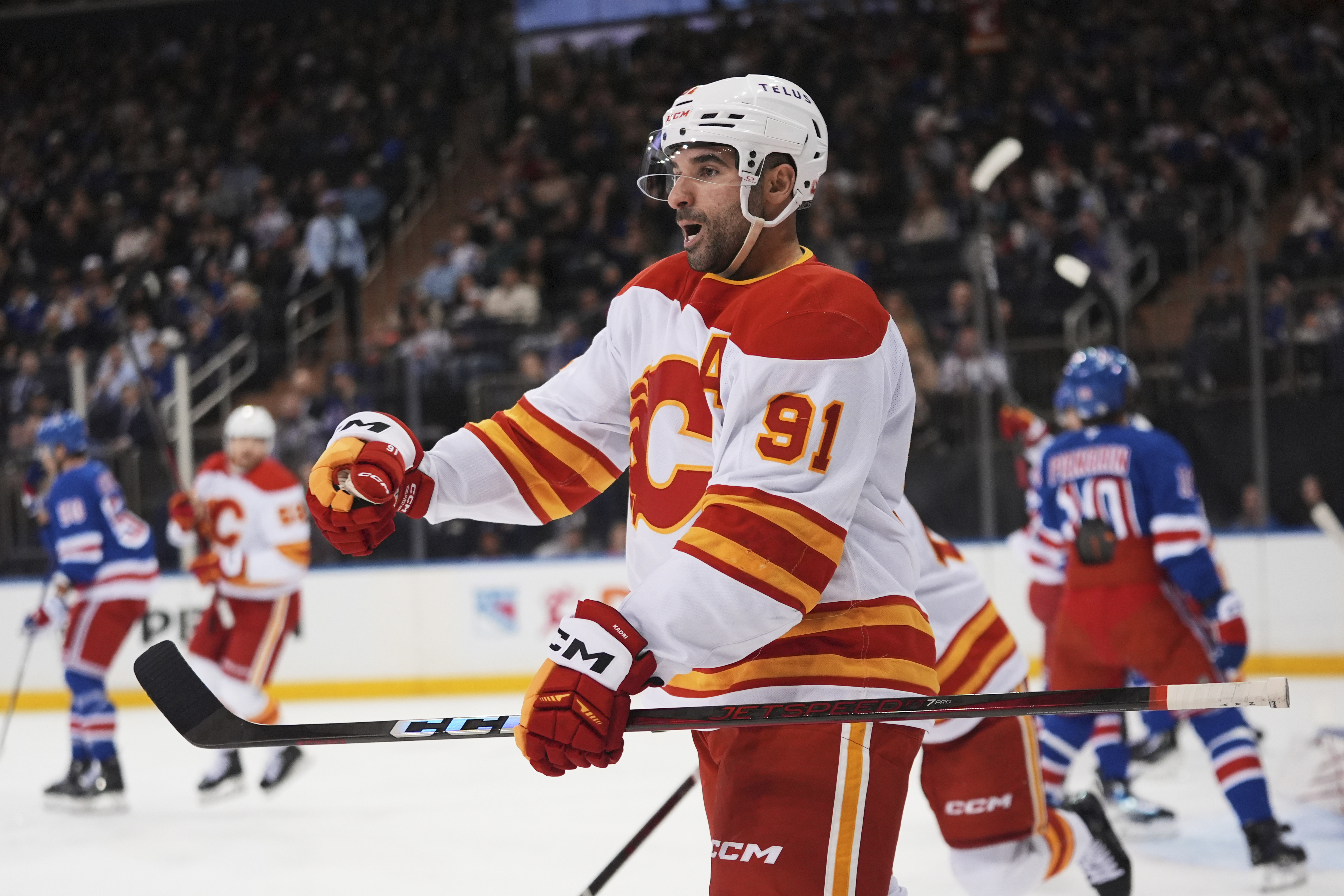 Kadri, Coronato each score as Flames beat Rangers 2-1