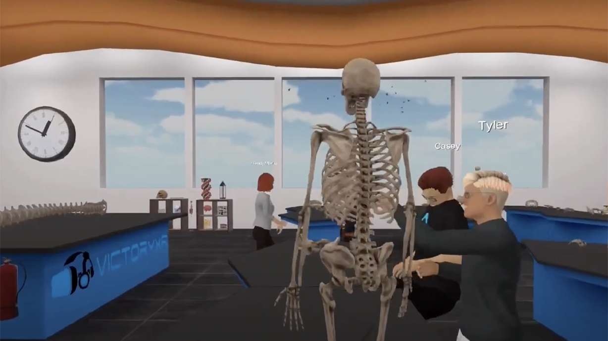 Virtual Horizons Charter School is the first home-based virtual reality school in Utah.