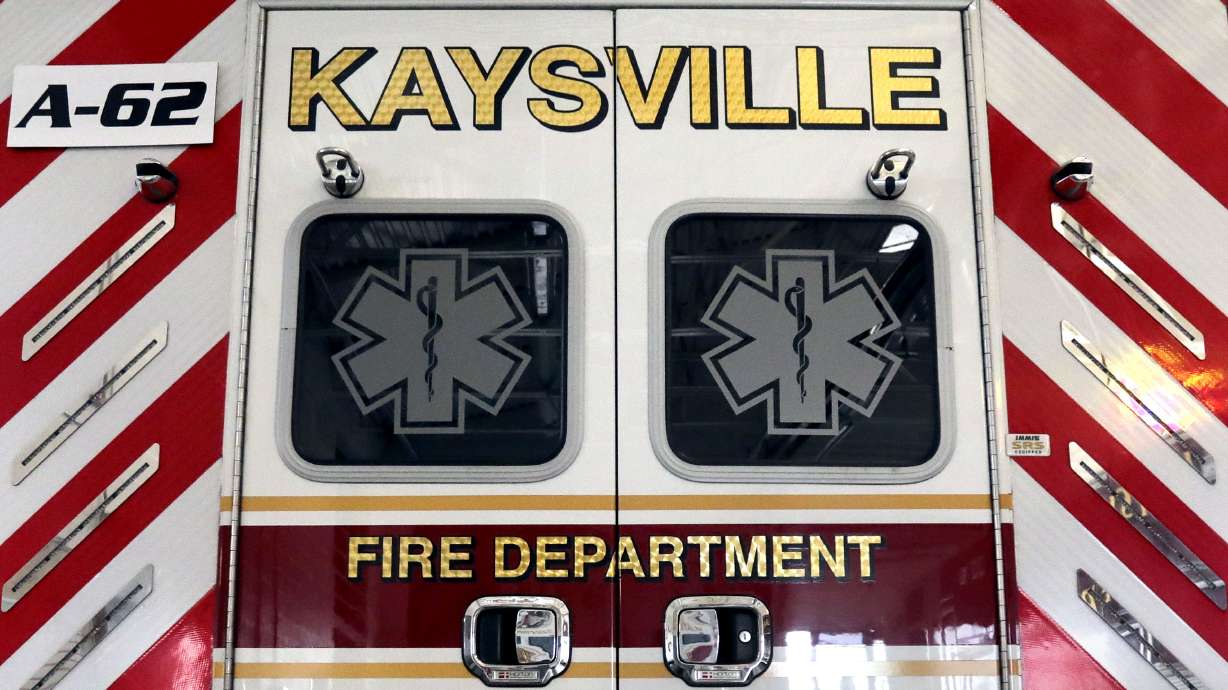 Police confirmed Thursday a man who was knocked unconscious while cutting down a tree in Kaysville has died.