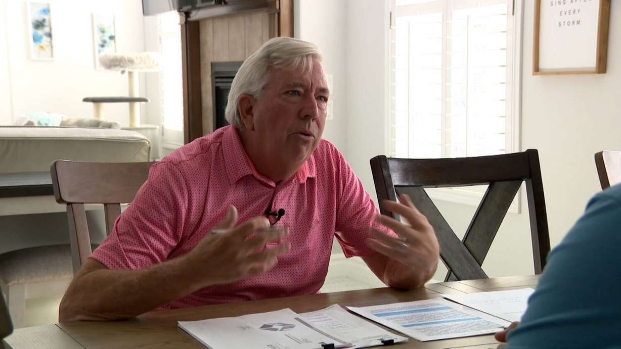Robert Brown told KSL’s Matt Gephardt that his home warranty company reneged on a payout promised by their AI chatbot.