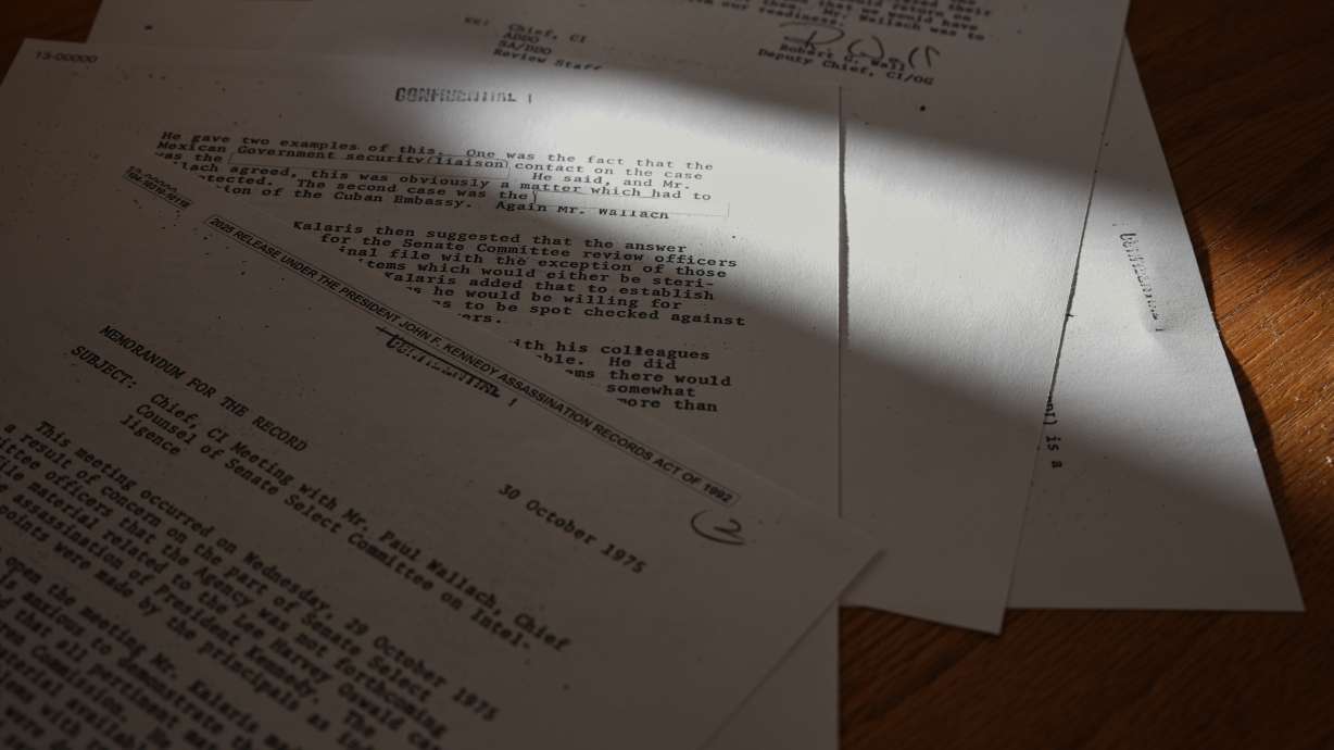 Recently declassified documents related to the assassination of President John F. Kennedy disclosed sensitive personal information.