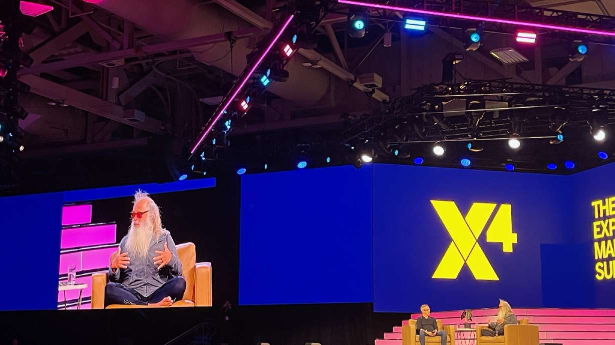 Nine-time Grammy award-winning music producer Rick Rubin took the Qualtrics X4 stage Thursday, and while a tech conference may seem like an odd environment for a music industry icon, Rubin seemed right at home.