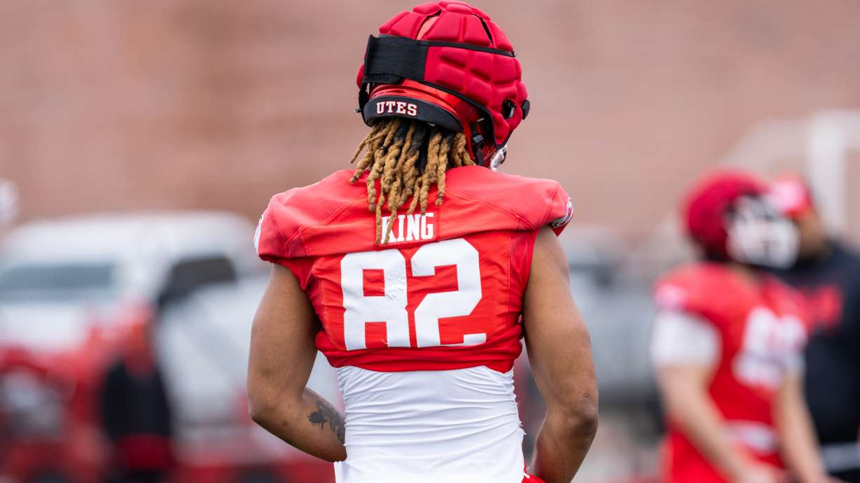 Utah Utes spring football practice at Spence and Cleone Eccles Football Center in Salt Lake City on Thursday, March 20, 2025.