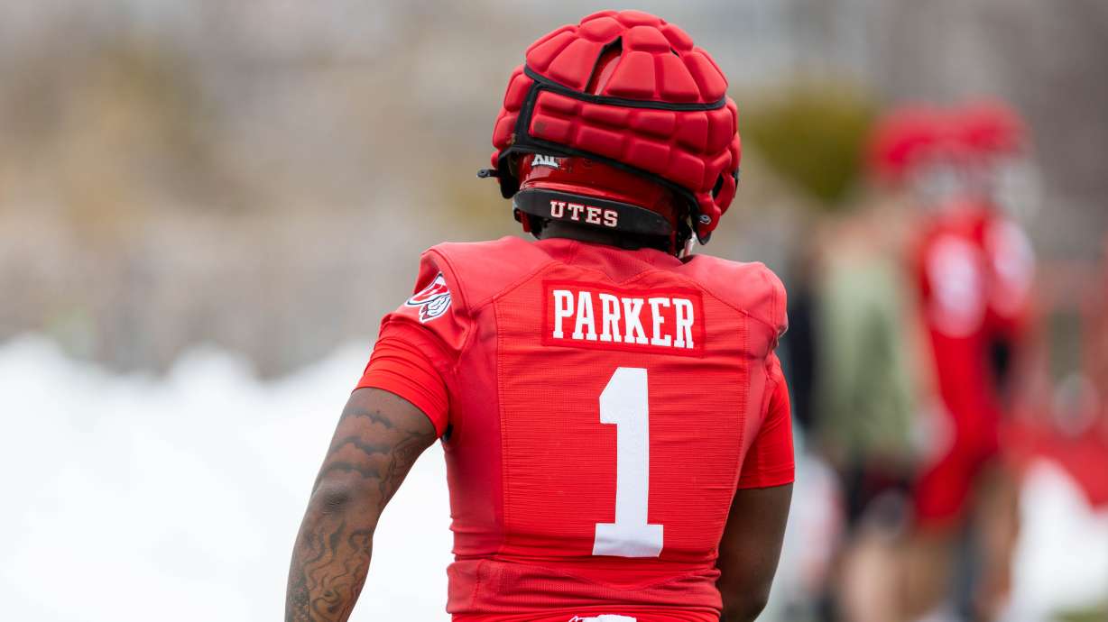 Utah Utes spring football practice at Spence and Cleone Eccles Football Center in Salt Lake City on Thursday, March 20, 2025.