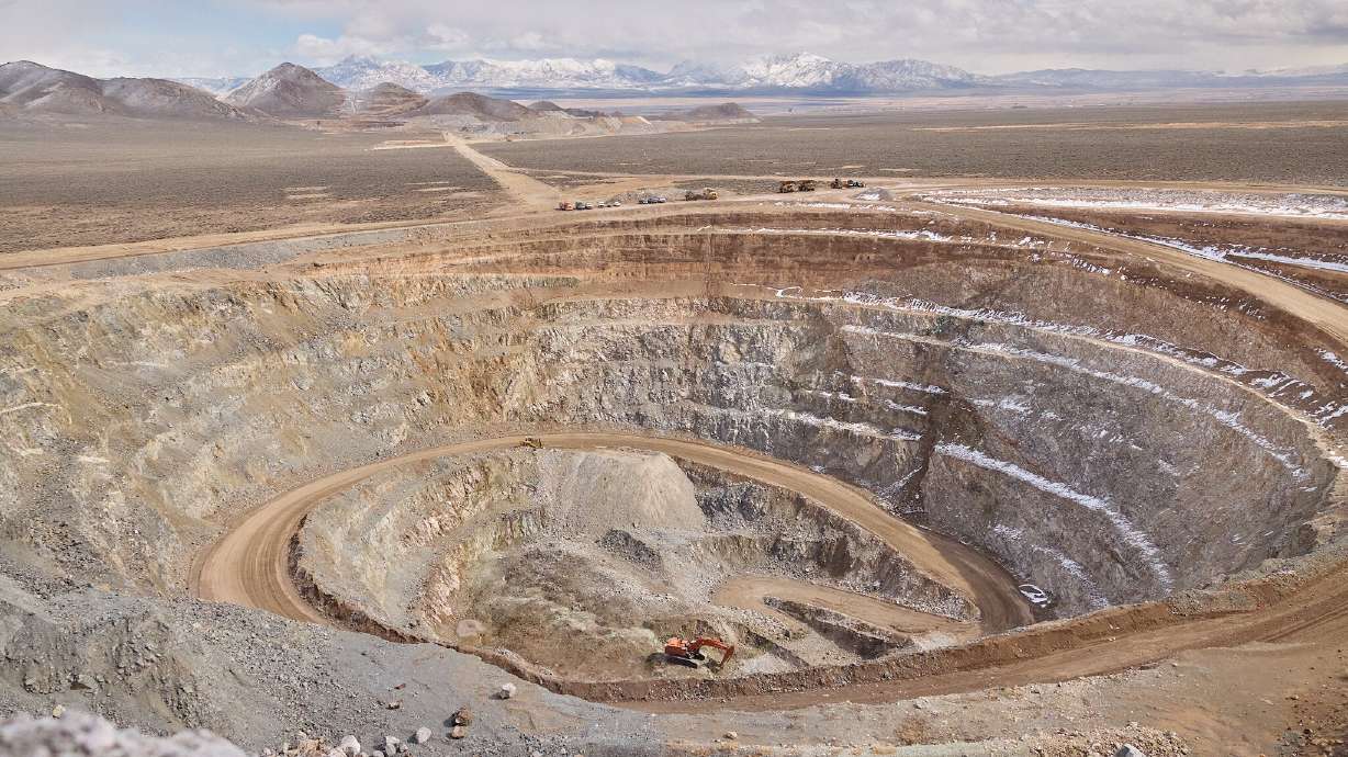 Copper Ranch mine near Milford Utah owned and operated by Milford Mining Company. The mine has recently reopened and is producing high-grade copper ore.