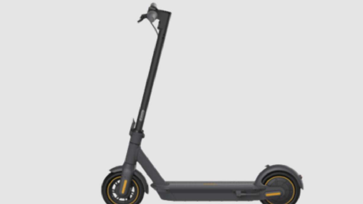 This image shows the Segway Max G30LP KickScooter that is being recalled along with Segway’s Ninebot Max G30P.