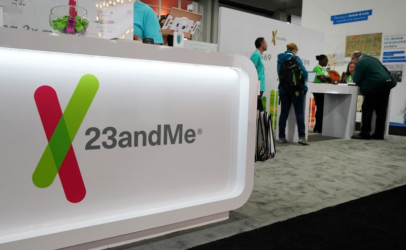 23andMe files for bankruptcy as CEO leaves 