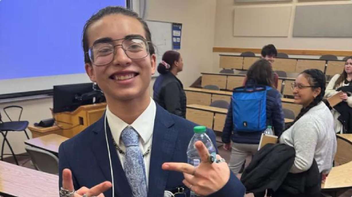 Elijah Bustamante-Martínez, 16, was killed in a collision with a semitrailer in Midvale on Saturday, March 22, 2025.