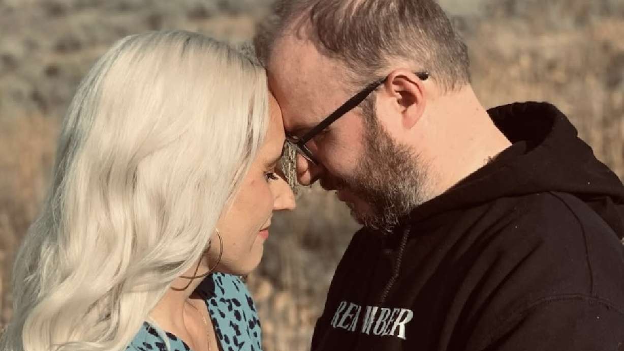 Mary and Eddie Grampp are shown in this undated photo. Eddie died after a 13-year battle with a brain tumor on Sunday in Rexburg, Idaho.