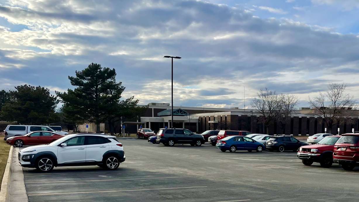 The IRS Service Center on West 12th Street in Ogden on March 4. The building has been removed from a list of federal buildings earmarked for "disposal."