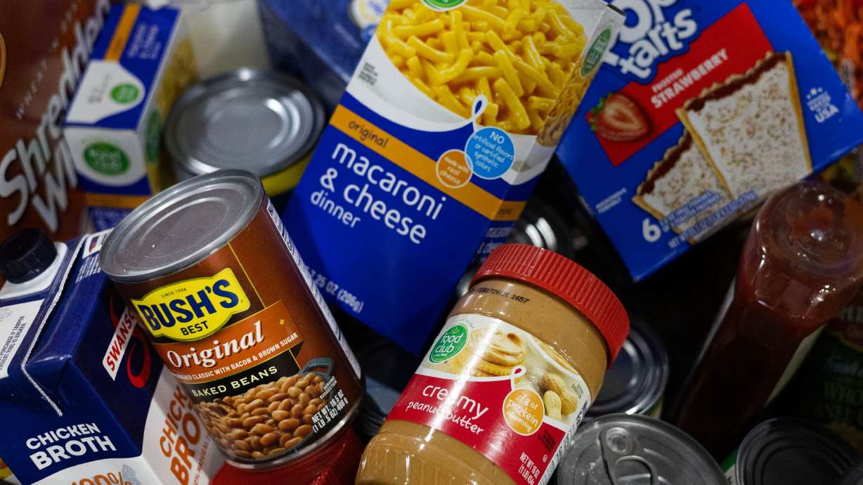The Utah Food Bank collected nonperishable food donations on March 15 for its statewide Feed Utah food drive. The food drive saw a significant increase in financial donations compared to last year.