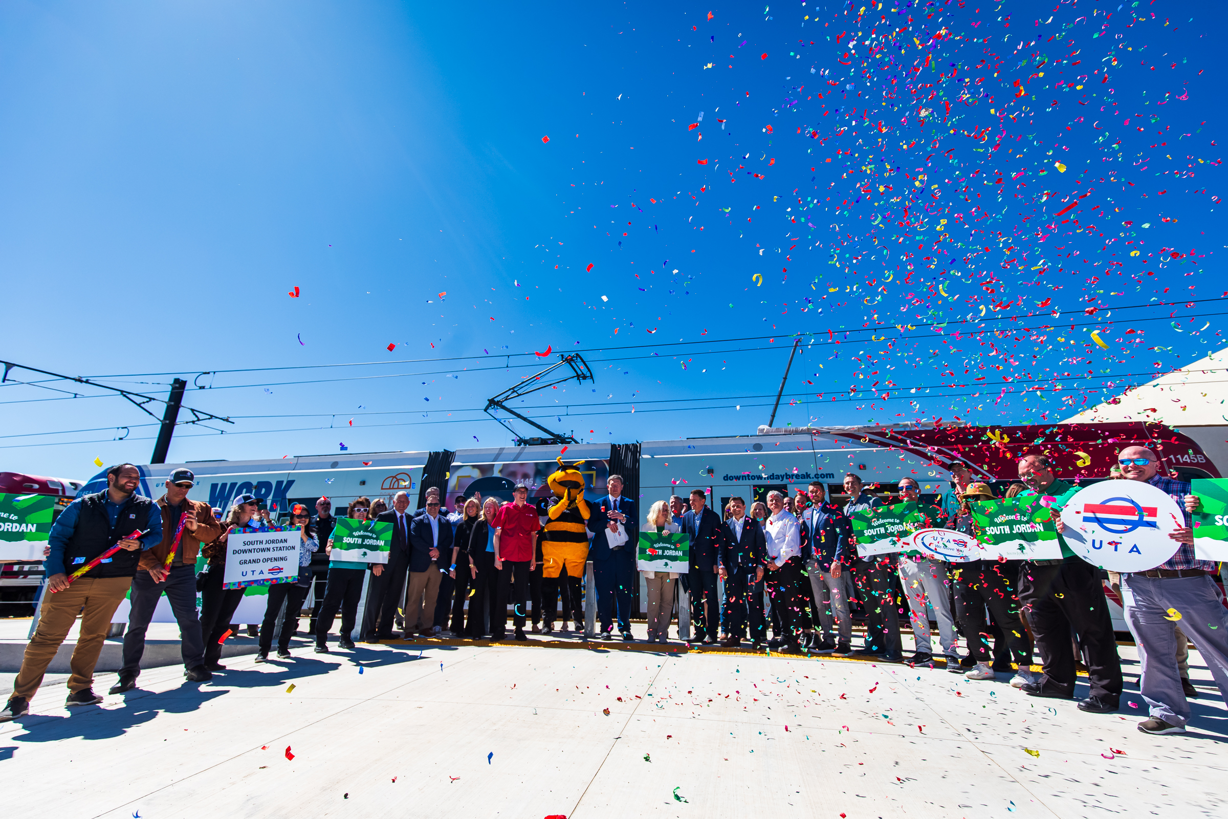 Utah's newest TRAX station celebrates more than just baseball