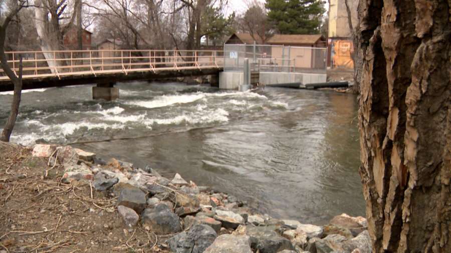 Right now, water releases from Pineview ahead of the runoff season are bringing some strong currents.