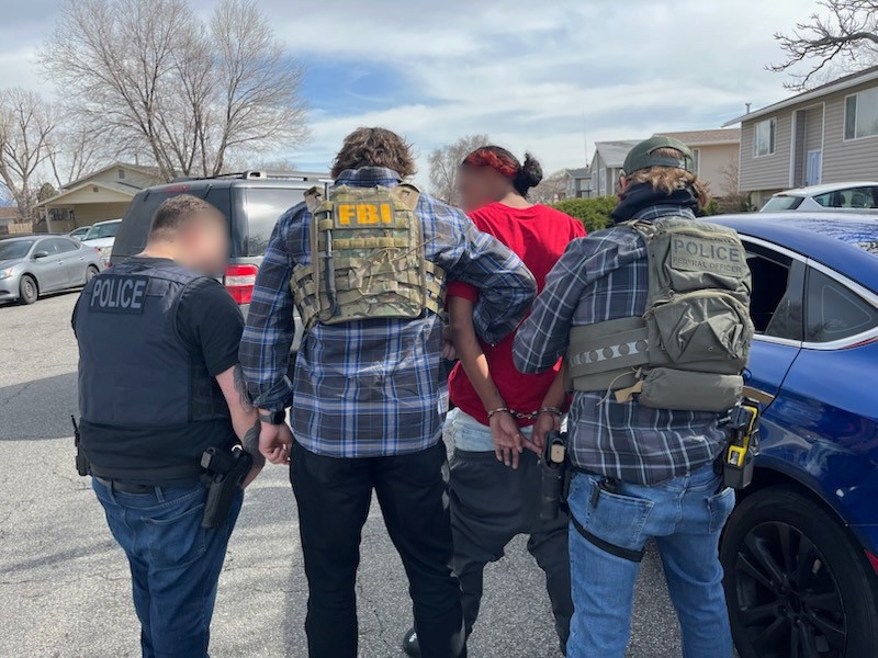 The photo from the FBI's Salt Lake City field office, posted on X on March 12, shows an immigration detention operation at an undisclosed location. A new survey shows 83% of Americans favor deporting at least some immigrants in the country illegally.