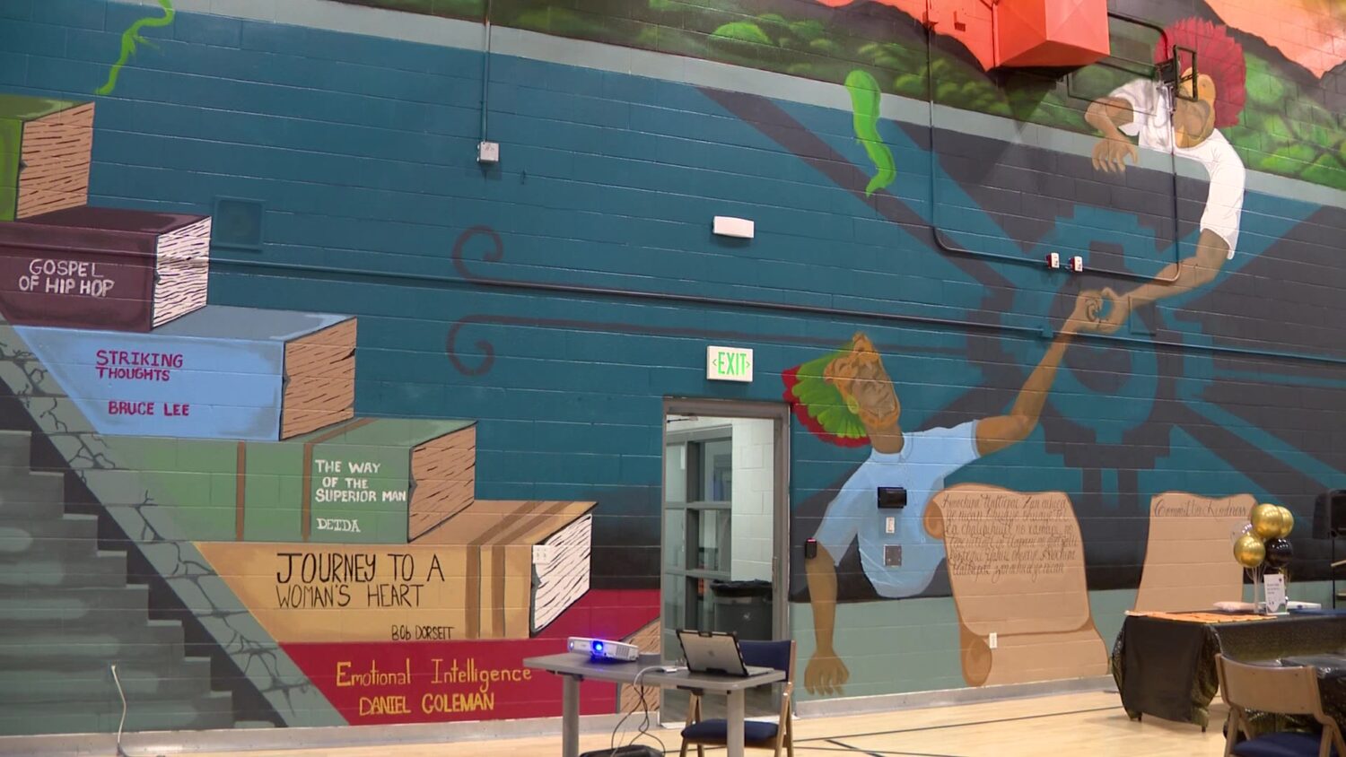 Utah Youth Corrections Center in Provo unveils collaborative mural promoting kindness, healing