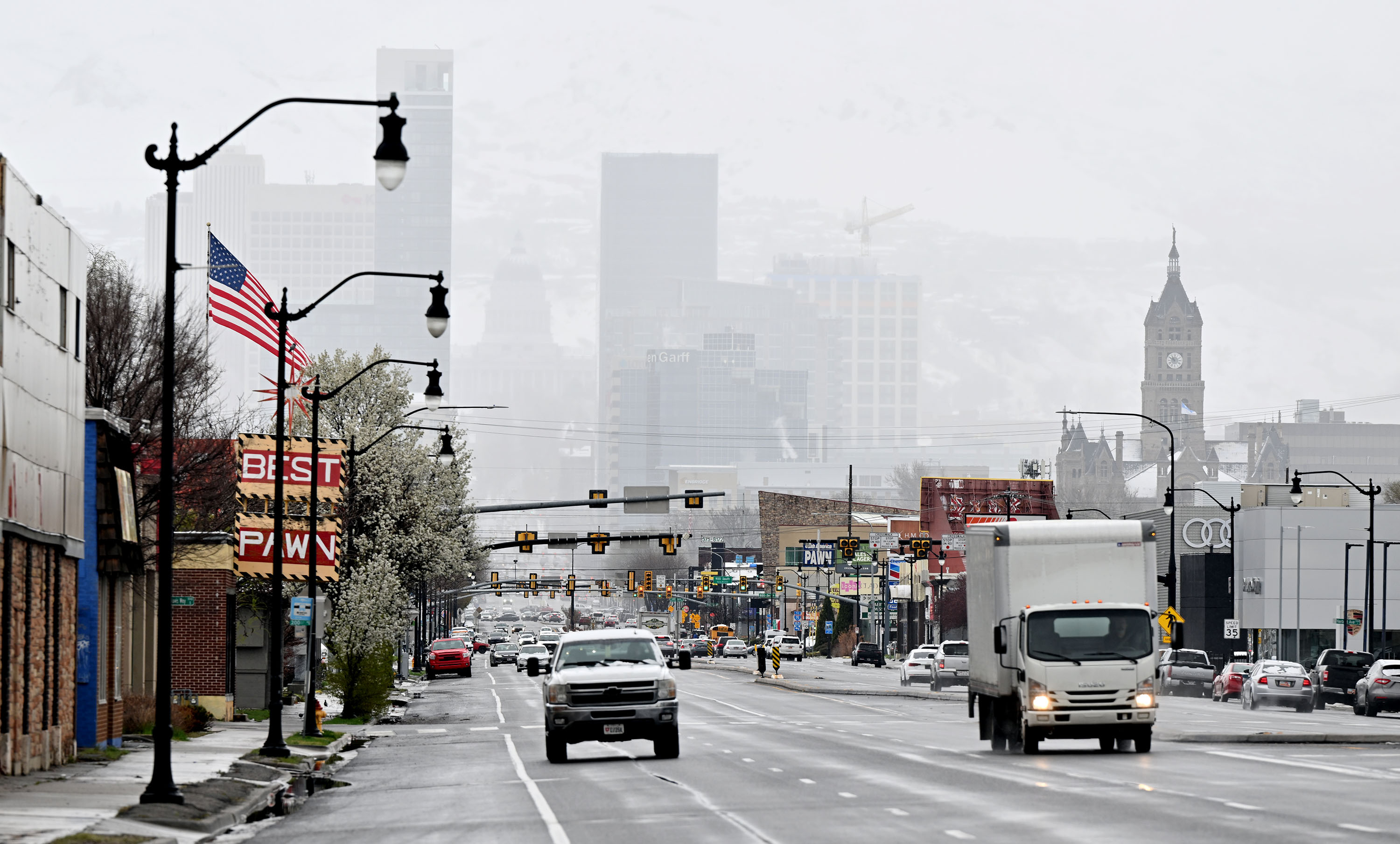 Incoming storm could produce valley snow, strong mountain totals in Utah