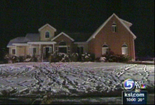 Flames shoot through roof of Draper home