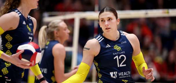 The top volleyball team in League One is in Salt Lake. And coming to Provo this weekend
