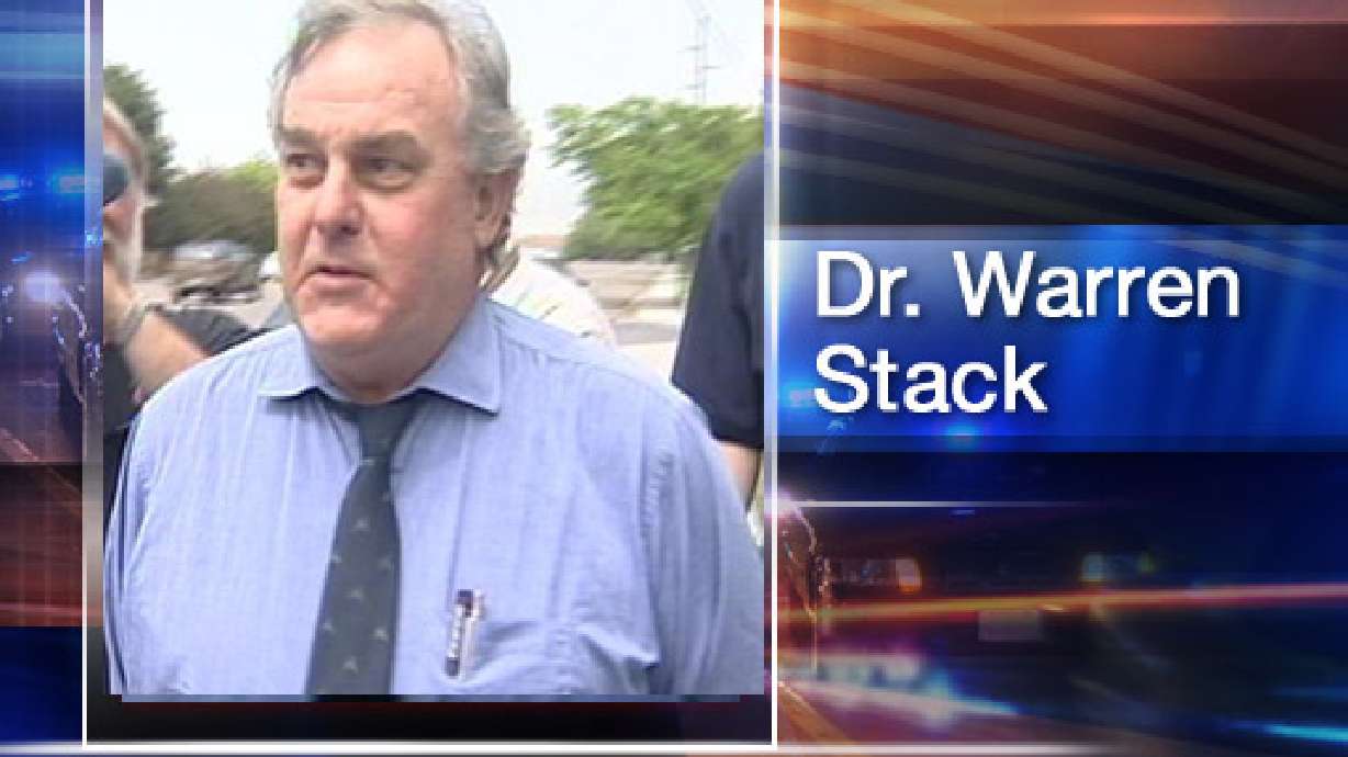 Dr. Stack appears in court, faces restrictions